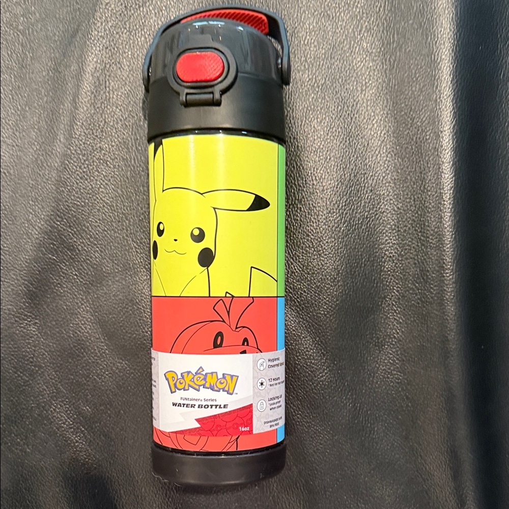 NWT Pokemon Funtainer Water Bottle